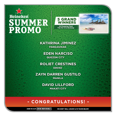 Heineken Summer Promo
