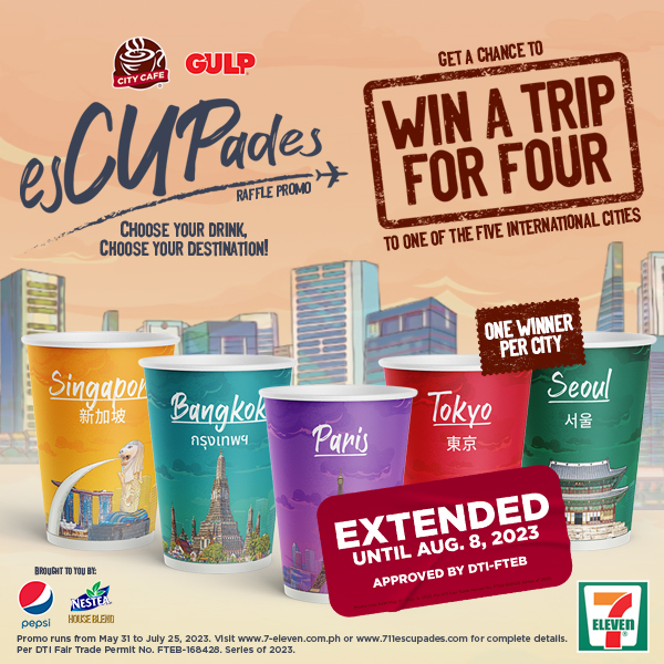 Take the plunge in a fun way! Gulp - 7-Eleven Philippines